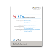 Titelbild: WISTA 2/2015